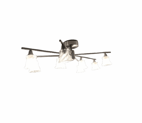 Plafonnier avec 8 lumières